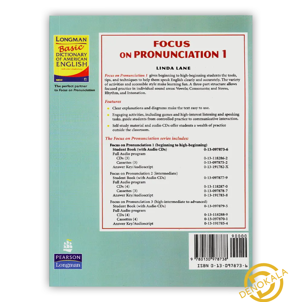 قیمت کتاب Focus on Pronunciation 1