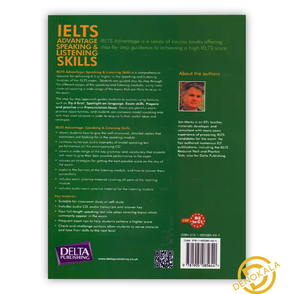قیمت کتاب  IELTS Advantage Listening and Speaking Skills