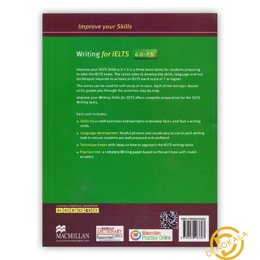 قیمت کتاب Improve Your Skills Writing for IELTS 6.0-7.5