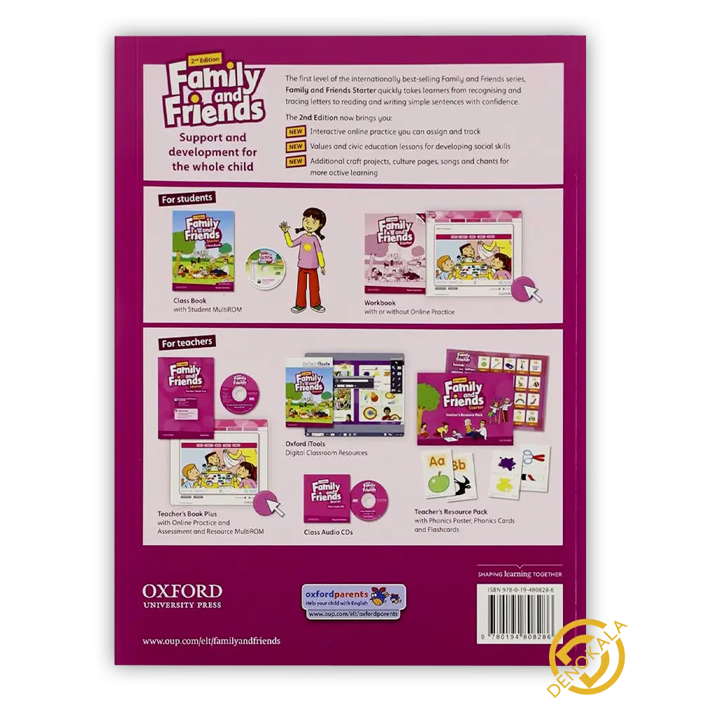 قیمت کتاب Family and Friends Starter 2nd با تخفیف