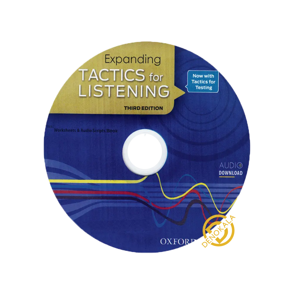 سی دی کتاب Expanding Tactics for Listening 3rd با تخفیف