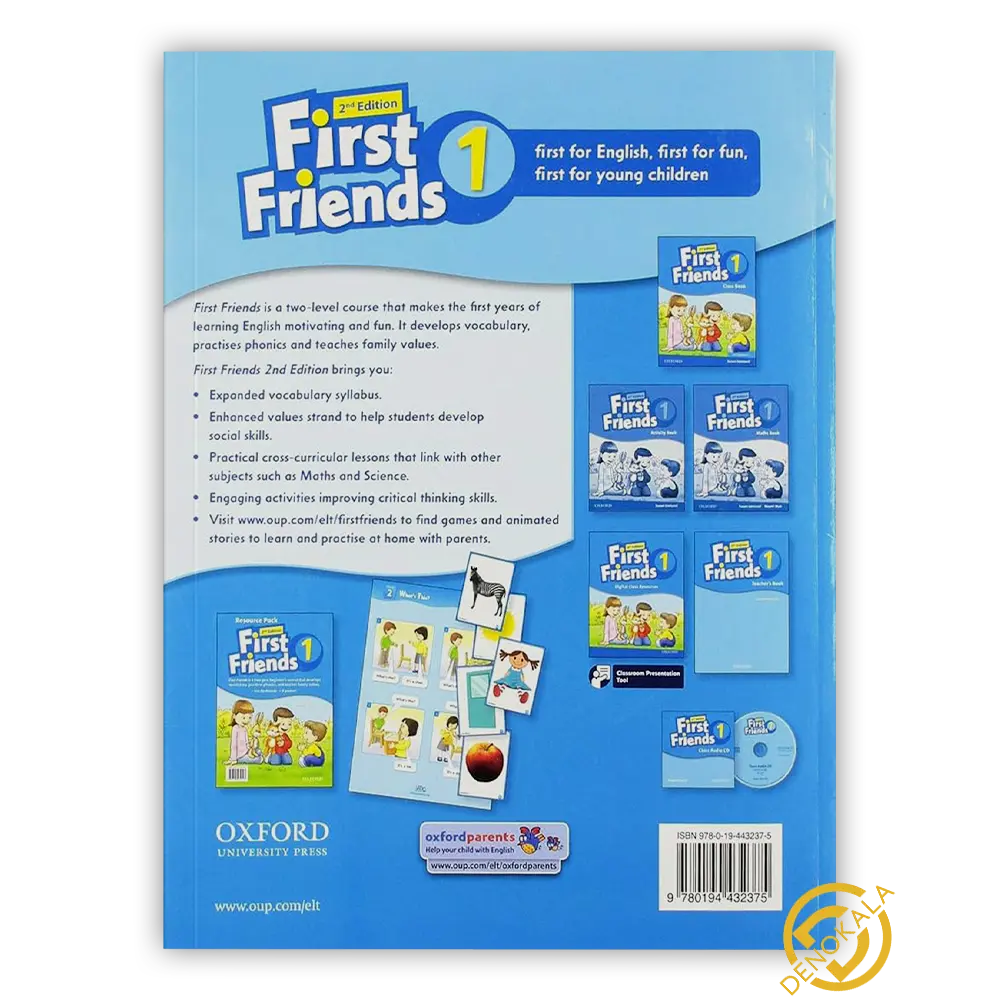 قیمت کتاب British First Friends 1 2nd | بریتیش فرست فرندز 1 ویرایش دوم با تخفیف