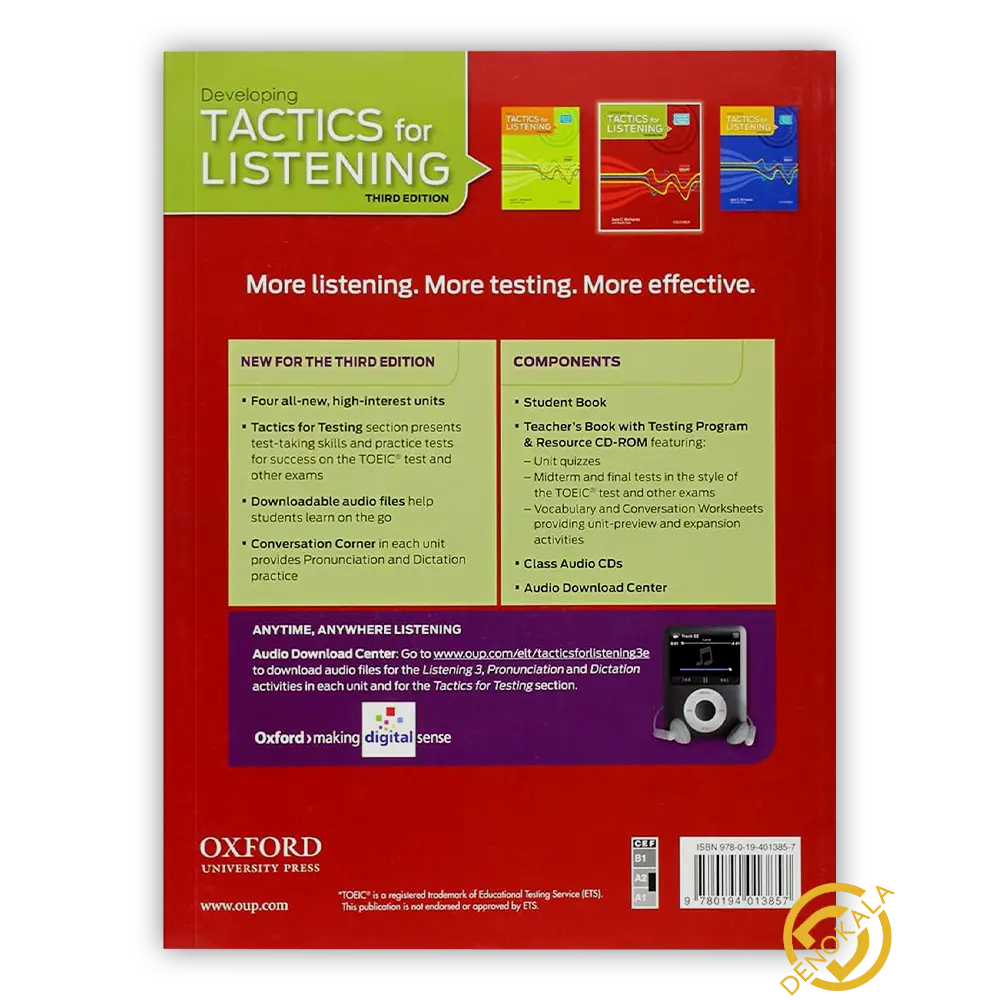 قیمت کتاب  Developing Tactics for Listening 3rd با تخفیف