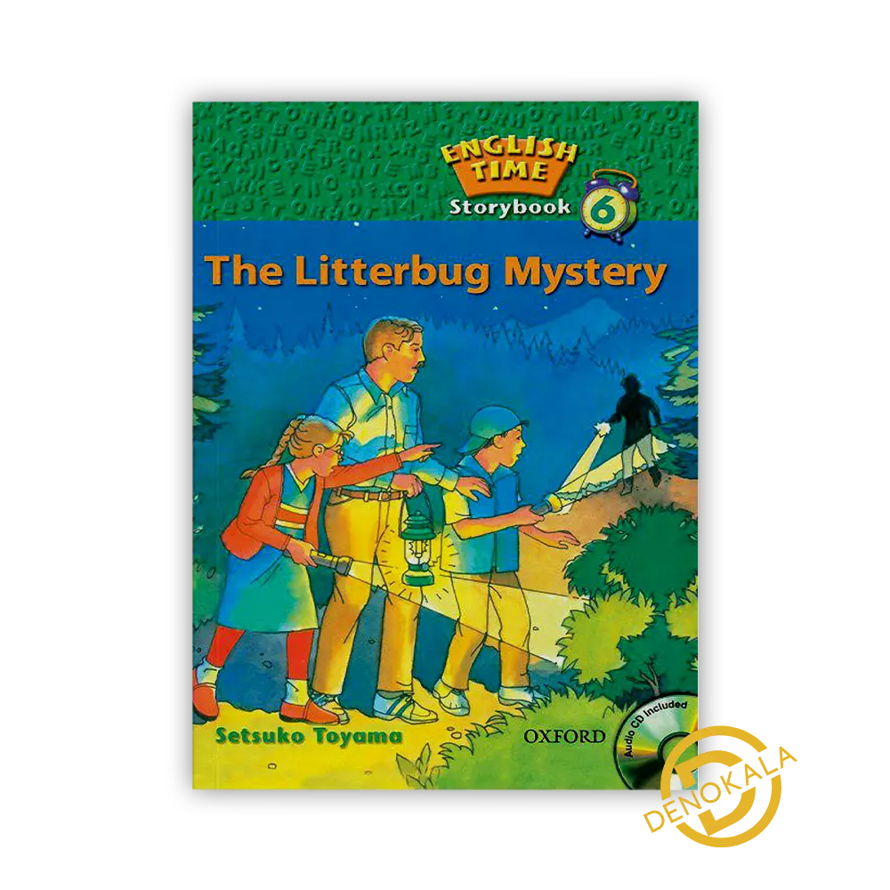 خرید کتاب The Litterbug Mystery English Time Story Book 6