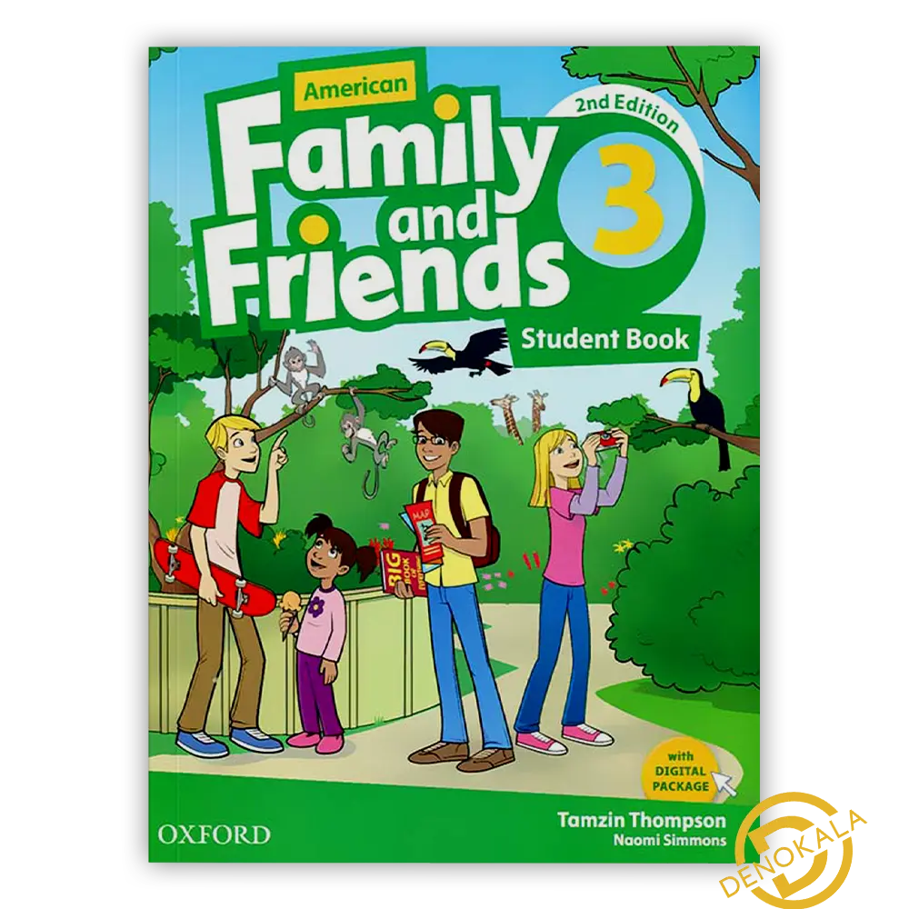 خرید کتاب American Family and Friends 3 2nd
