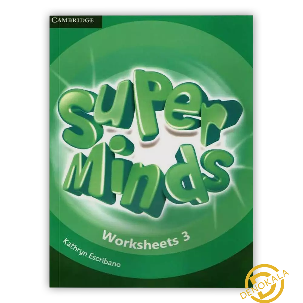 خرید کتاب Super Minds Worksheet 3