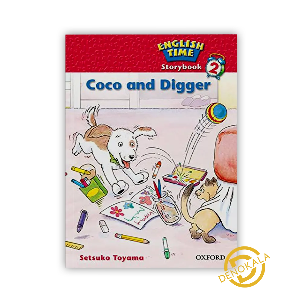 خرید کتاب Coco and Digger English Time Story Book 2