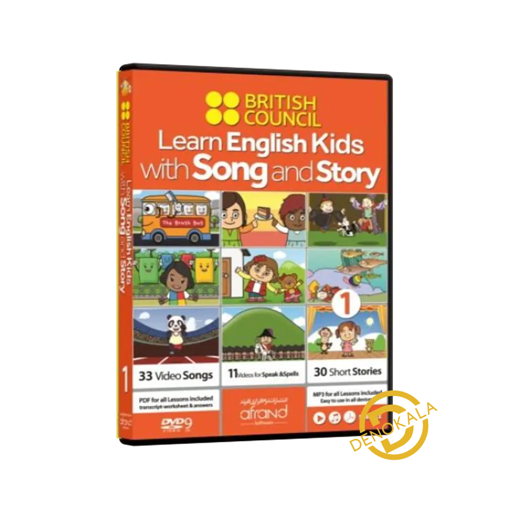 خرید Learn English Kids with Song and Story 1 DVD