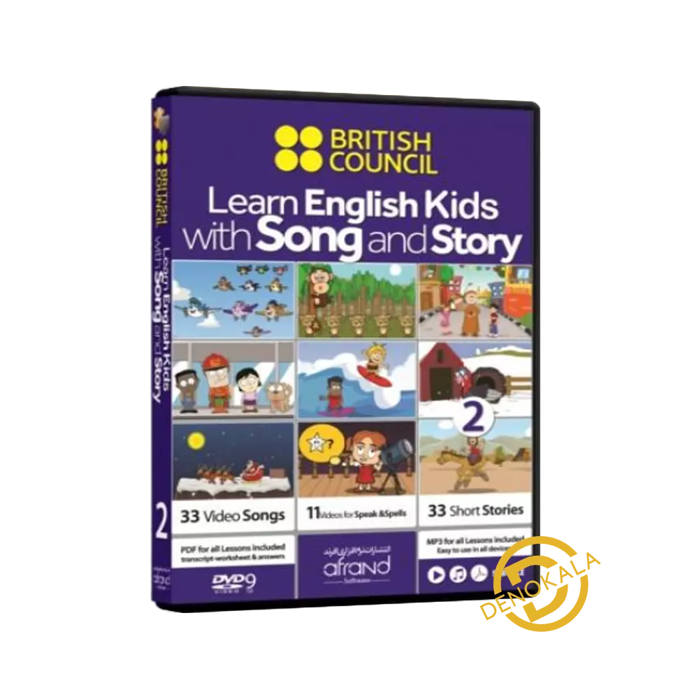خرید Learn English Kids with Song and Story 2 DVD