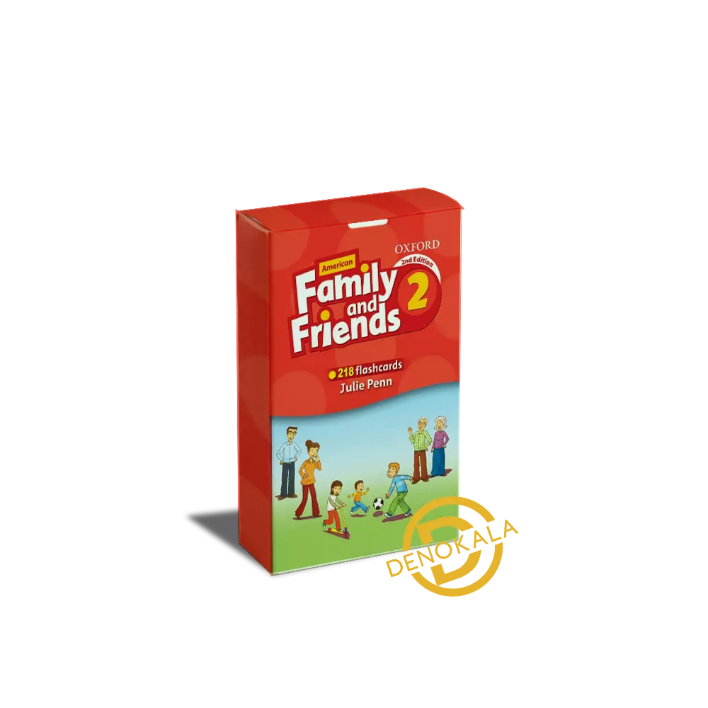 خرید فلش کارت American Family and Friends 2 2nd