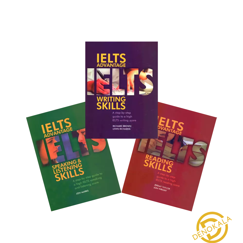 پک کامل 3 جلدی کتاب های IELTS Advantage