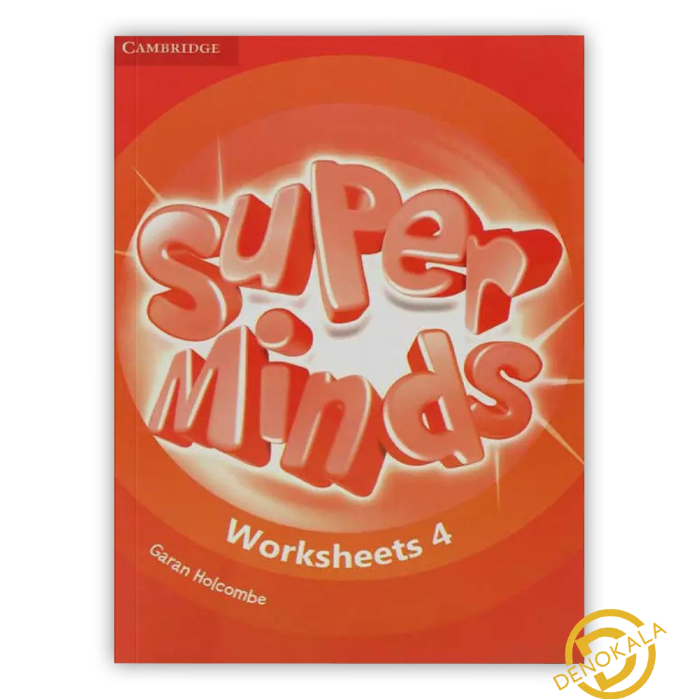 خرید کتاب Super Minds Worksheet 4
