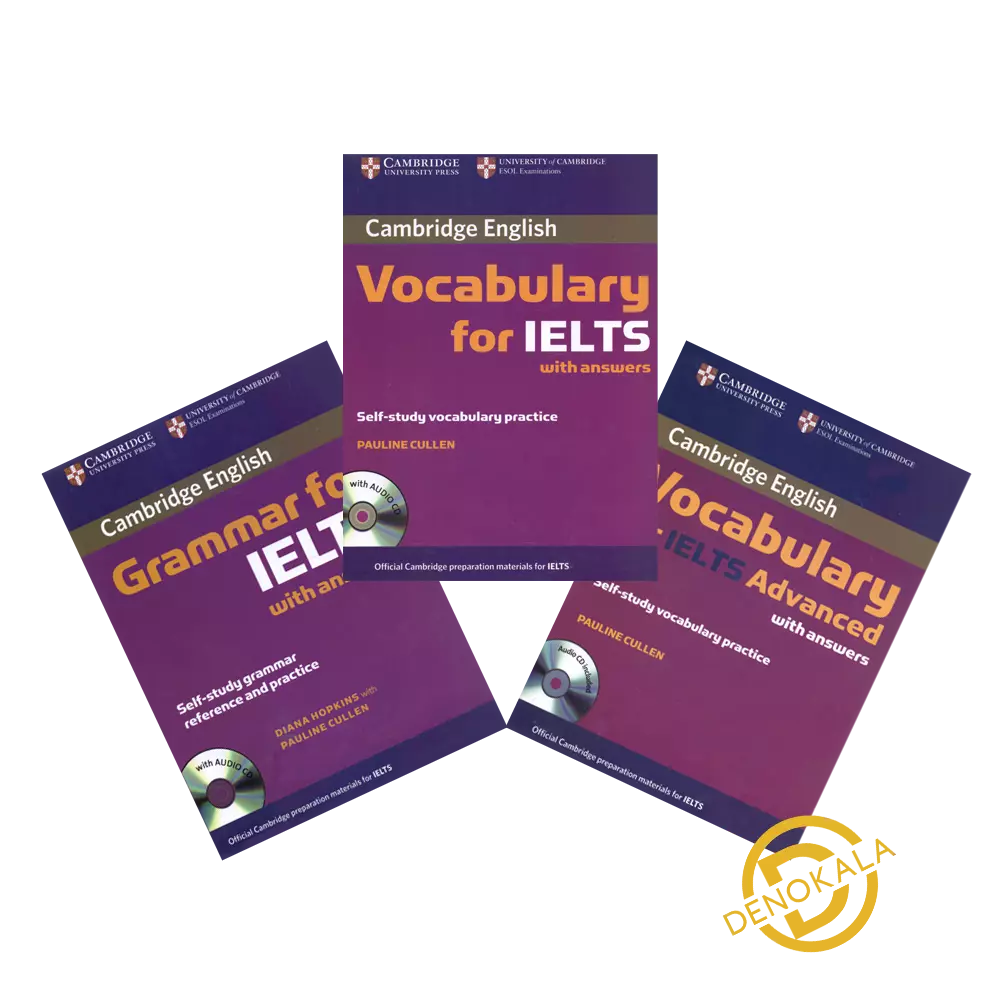 خرید مجموعه کتاب های Cambridge Vocabulary and Grammar for IELTS