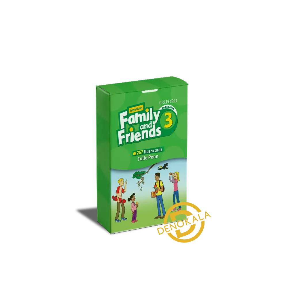 خرید فلش کارت American Family and Friends 3 2nd