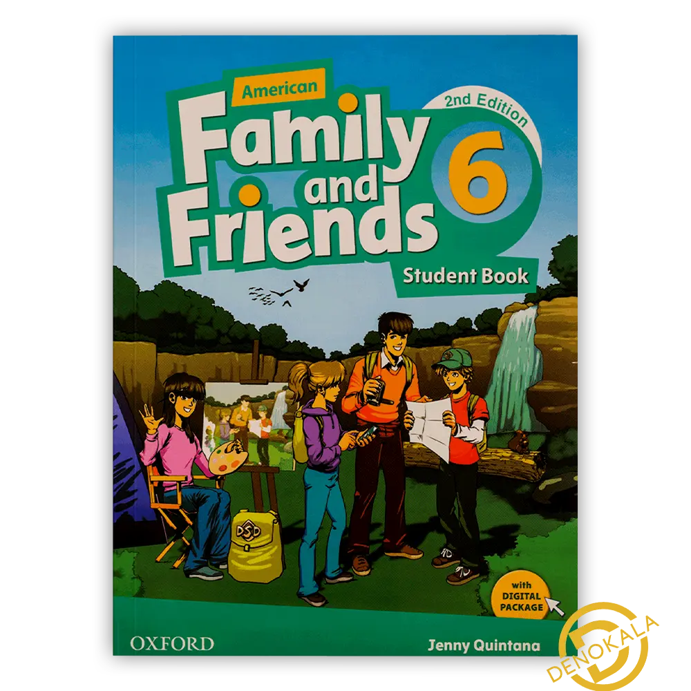 خرید کتاب American Family and friends 6 2nd