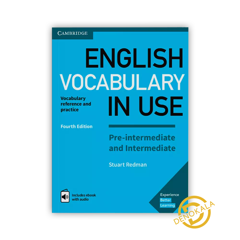 خرید کتاب Pre-Inter / Intermediate English Vocabulary in Use 4th