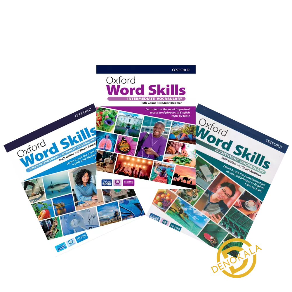 پک 3 جلدی کتاب های oxford word skills ویرایش جدید