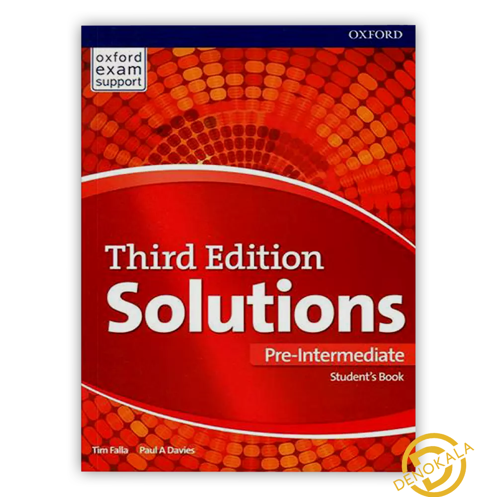 خرید کتاب Solutions Pre-Intermediate 3rd
