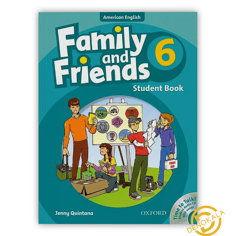 خرید کتاب American Family and Friends 6 1st